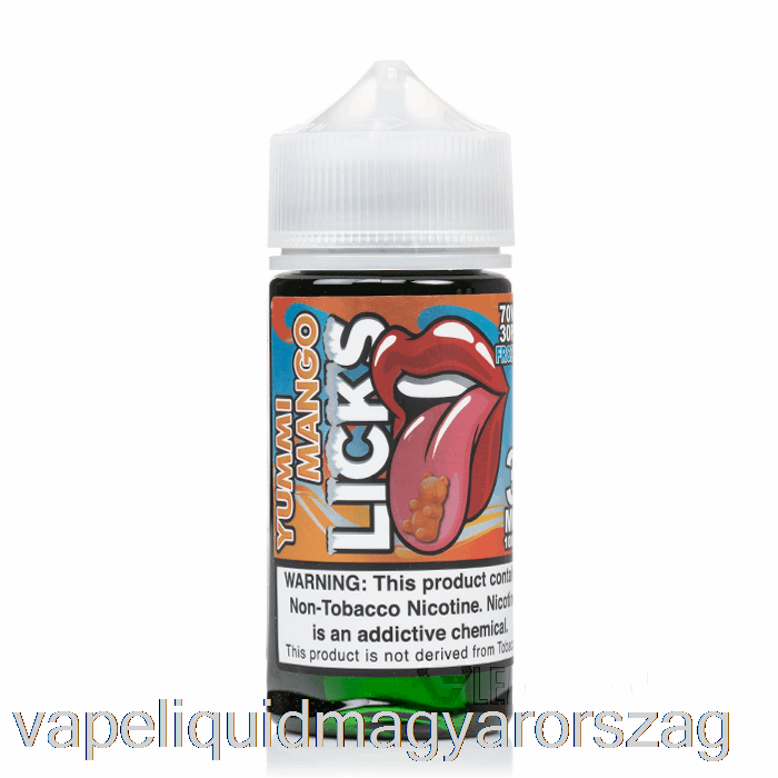 Fagyos Yummi Mangó - Licks Roll Upz - 100ml 0mg Vape Toll